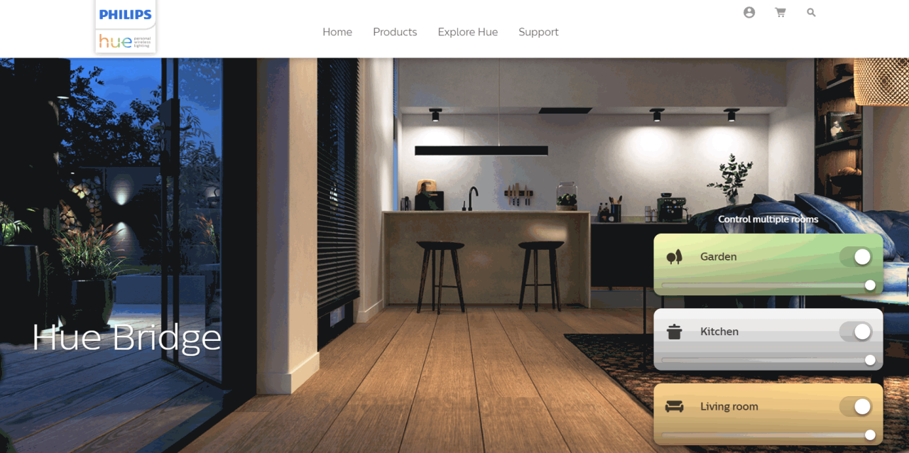 Philips hue web